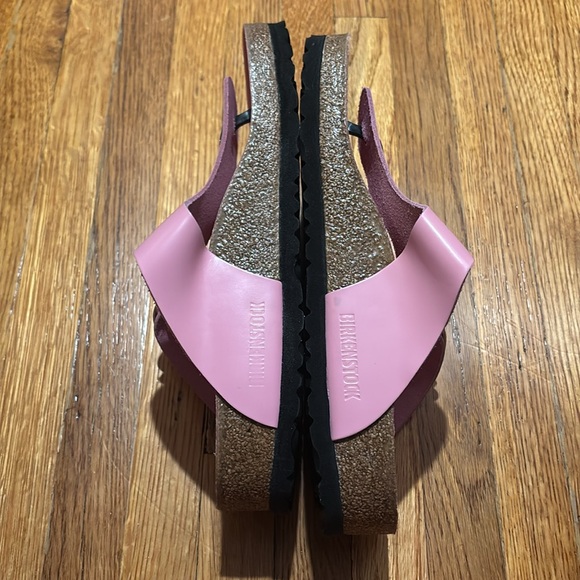 Birkenstock Gizeh Big Buckle Pink Leather US 7 - Picture 3 of 4